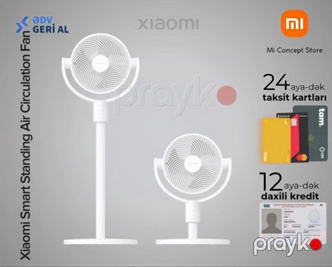 Sərinkeş Xiaomi Smart Standing Air Circulation Fan — Bakı