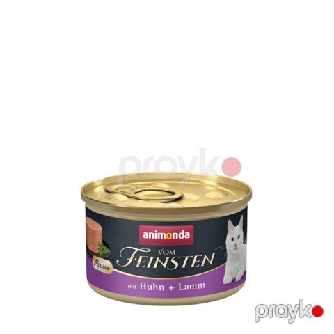 Konserv Animonda Vom Feinsten Adult Cat Mousse, toyuq və quzu ilə, 85 q — Bakı