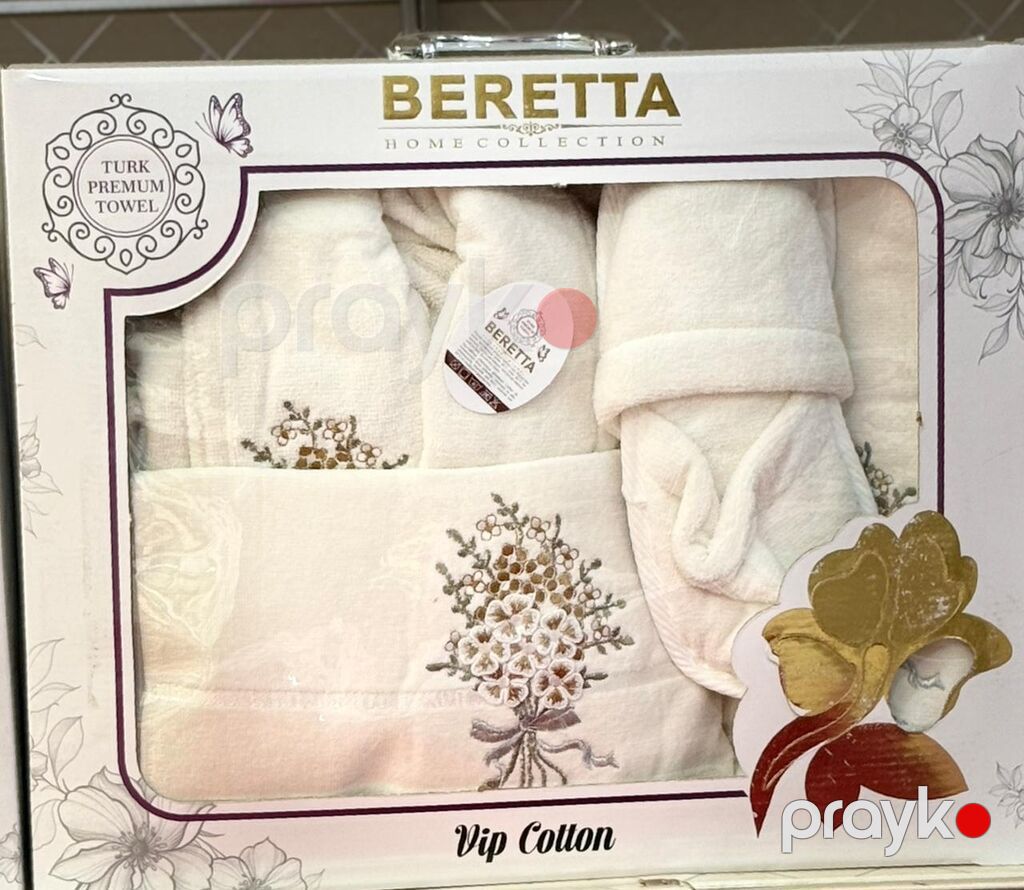 Beretta Premium Hamam Xalatı Dəsti (Vip Cotton) Qiymət: 79 yox — Digər, Güzdək (10)
