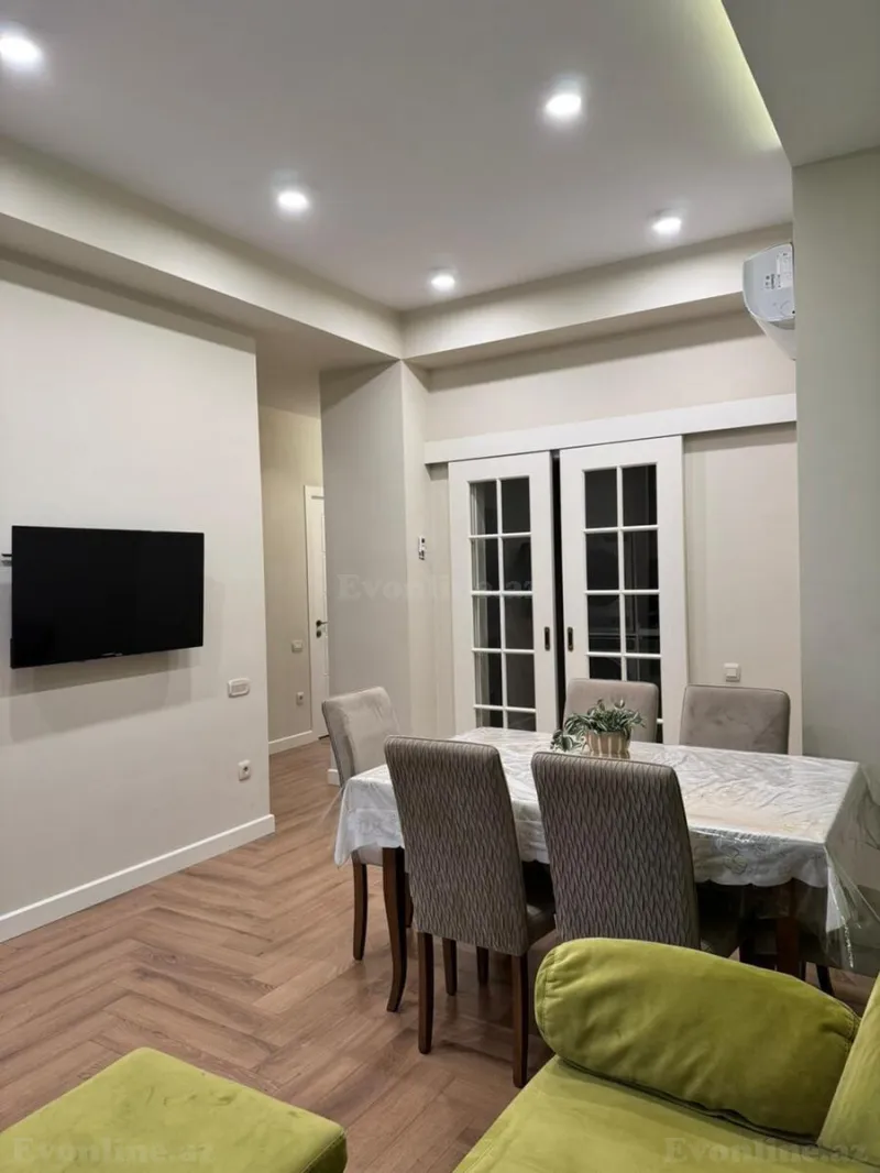 Kirayə verilir 2 otaqlı Mənzil Yeni tikili 75 m² Bakı, Xətai r., Ağ şəhər — Mənzil, Bakı (3)