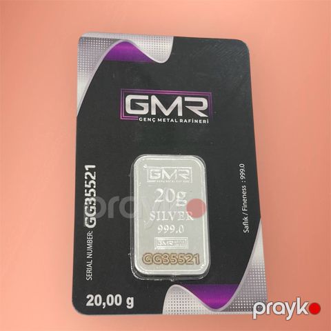 Gümüş külçə silver shop0035, gümüş 999 əyar — Bakı