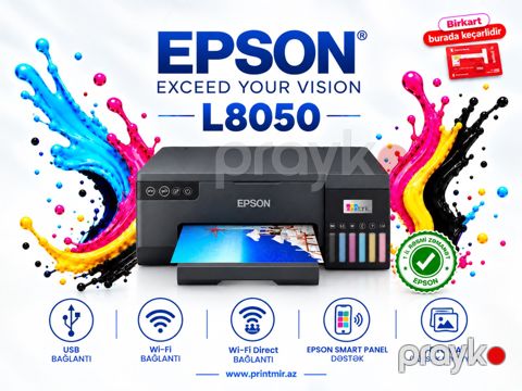 Printer "Epson L8050 (C11CK37403)" — Bakı