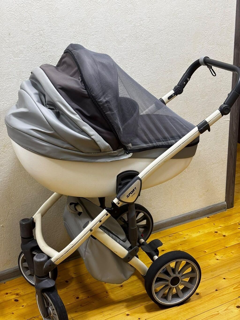 Anex Sport uşaq arabası – 100 AZN İşlək vəziyyətdədir. Dəri — Arabalalar, Bakı (6)