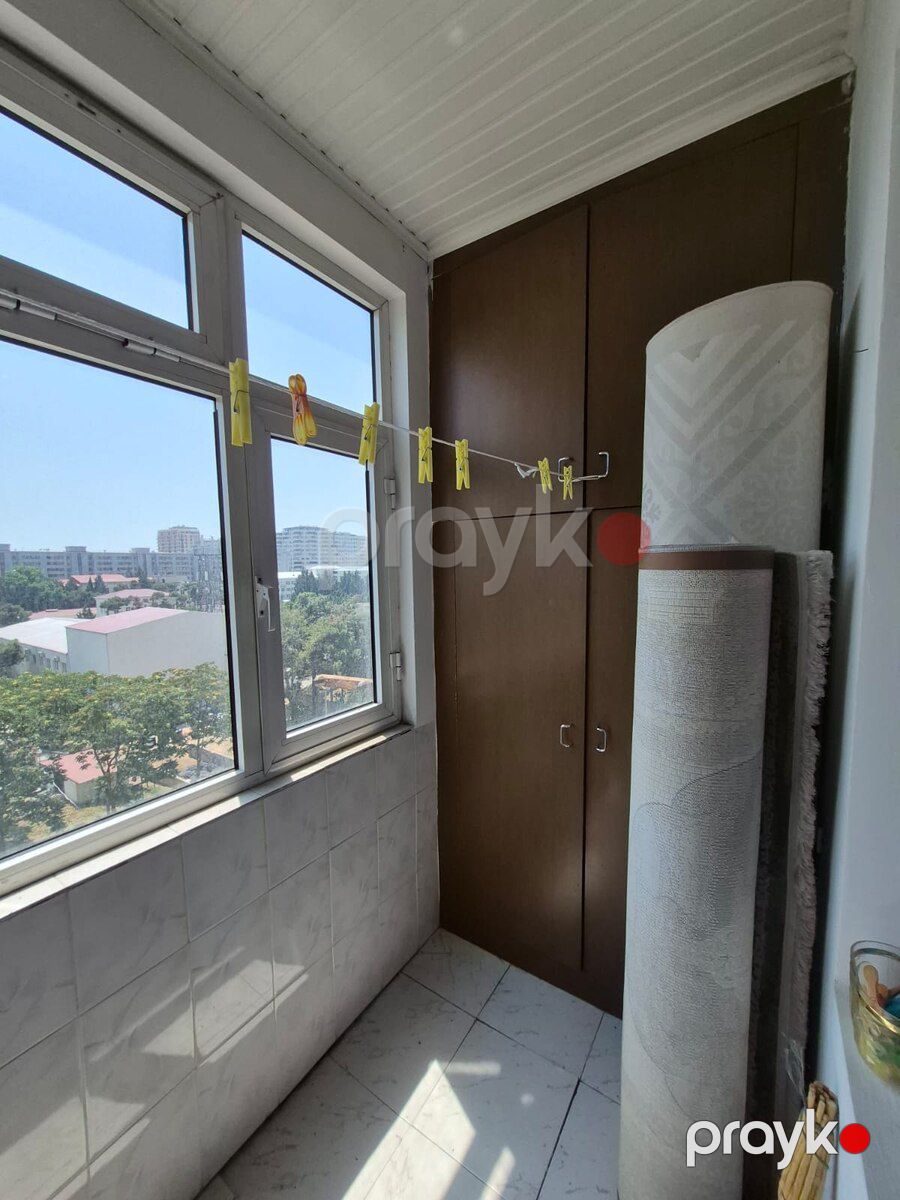 2-otaqlı mənzil kirayə verilir, Səttar Bəhlulzadə 24, 75 m² — Mənzil, Bakı (6)