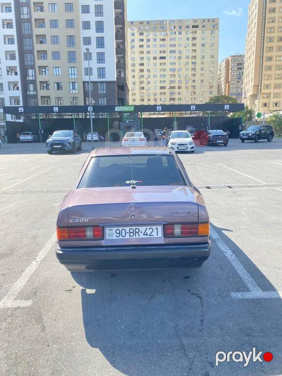Mercedes 190, 2.0 L, 1991 il, 200 000 km — Avtomobillər, Bakı (4)