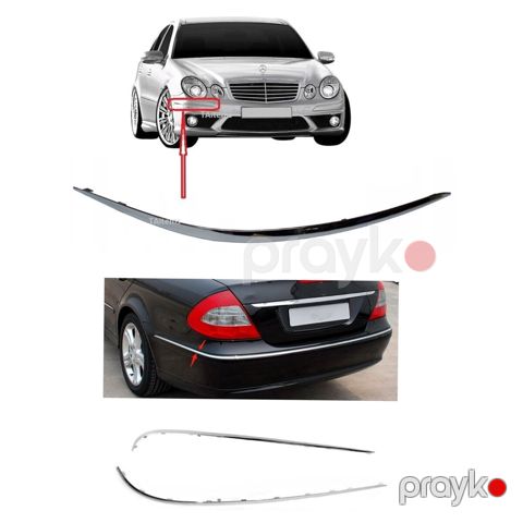 "Mercedes W211" bufer nikeli xrom kantı — Bakı