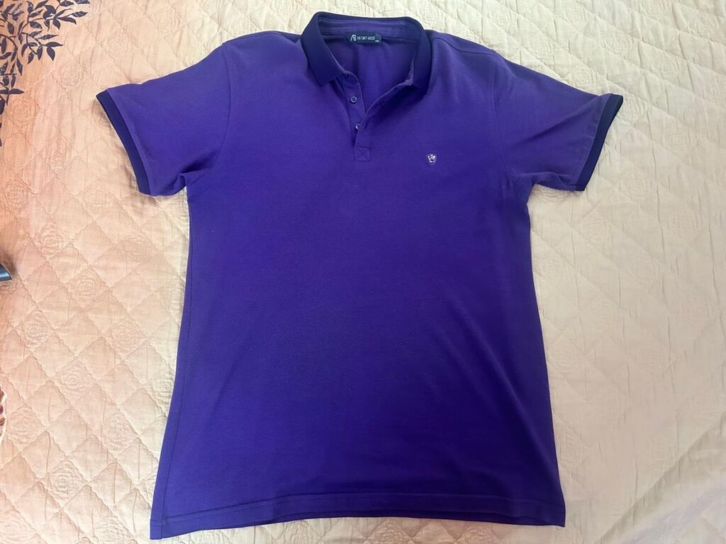 Futbolka, Emporio Armani, rəng - Mavi — Futbolka və polo, Bakı (3)