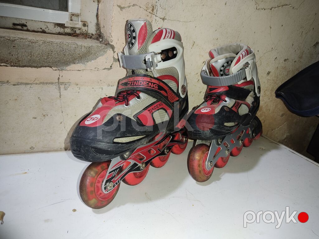 Rollar patinlər – Jındeng markası, inline tip - Növ: İnline (xətli) — Rol konkilər, Bakı (2)