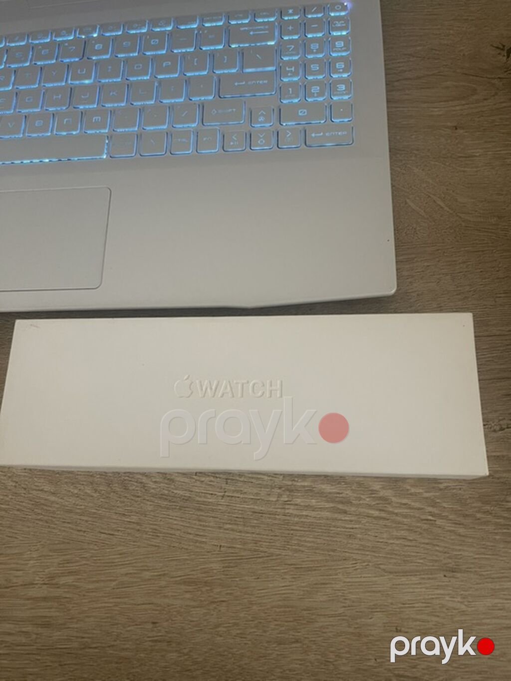 Apple Watch (alüminium qara korpus) + qara toxuma Loop kəmər — Ağıllı saatlar, Bakı (7)