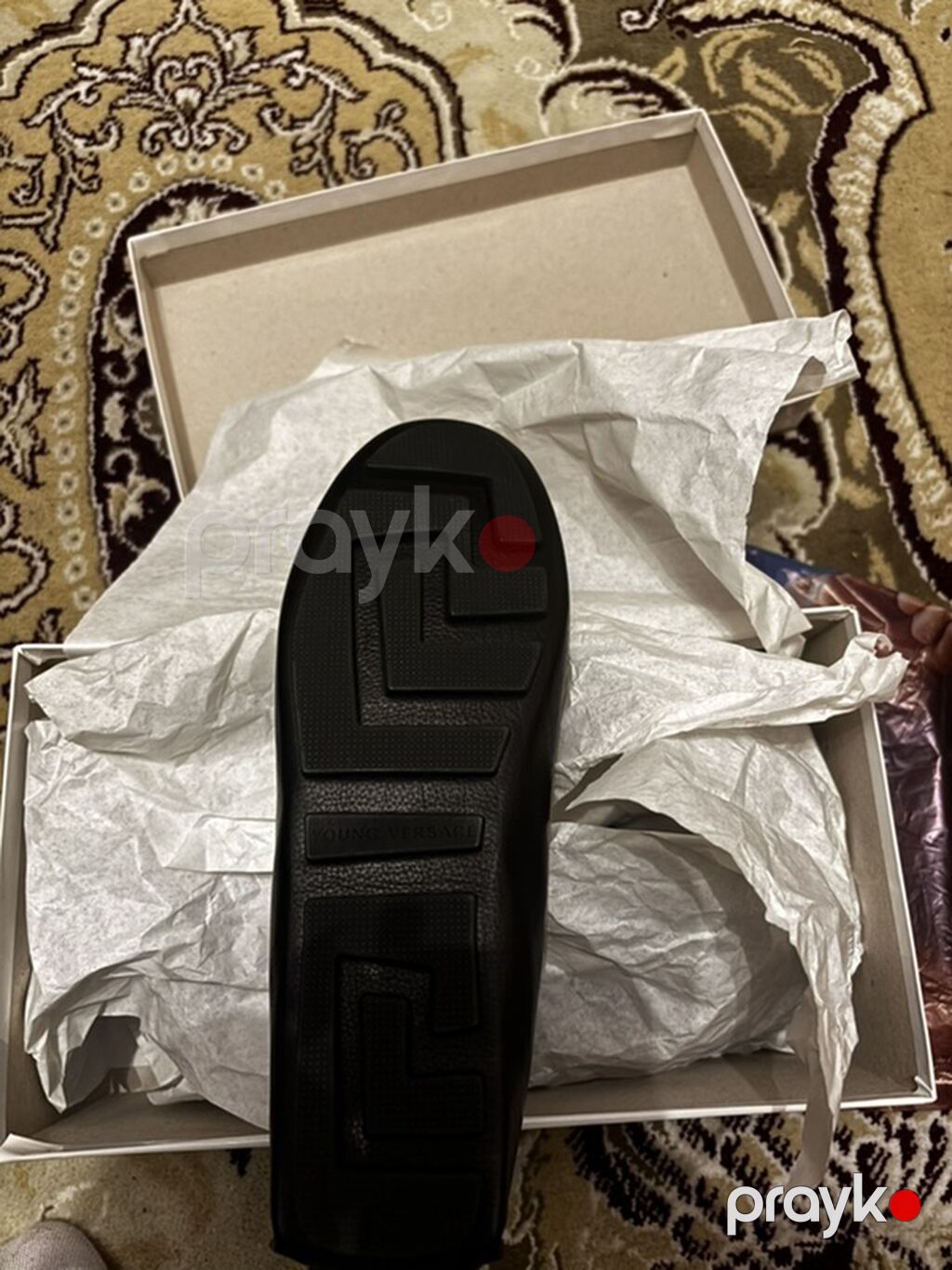 Young Versace uşaq 39 razmer - Brend: Young Versace - Rəng: qara — Uşaq ayakkabısı, Bakı (4)