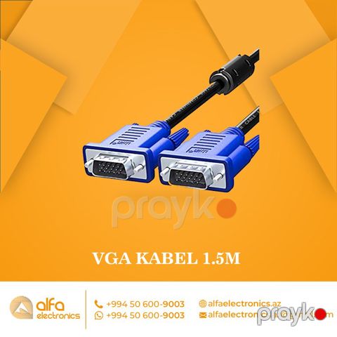 VGA Kabel 1.5M — Bakı