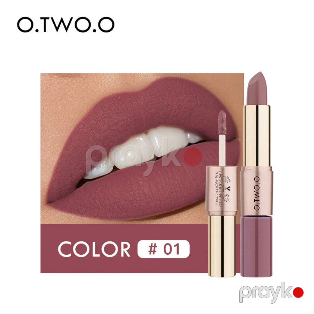 Dodaq boyası O.two.o Matte Lipstick and Liquid Lipstick N9107 01 Bloom 3.5/7 q — Mallar, Bakı (2)