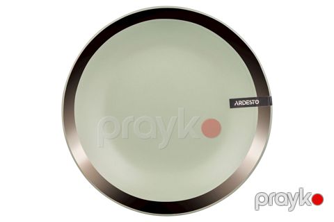 Boşqab Ardesto Liguria AR2919LGC, keramika, yaşıl, 19 sm — Bakı