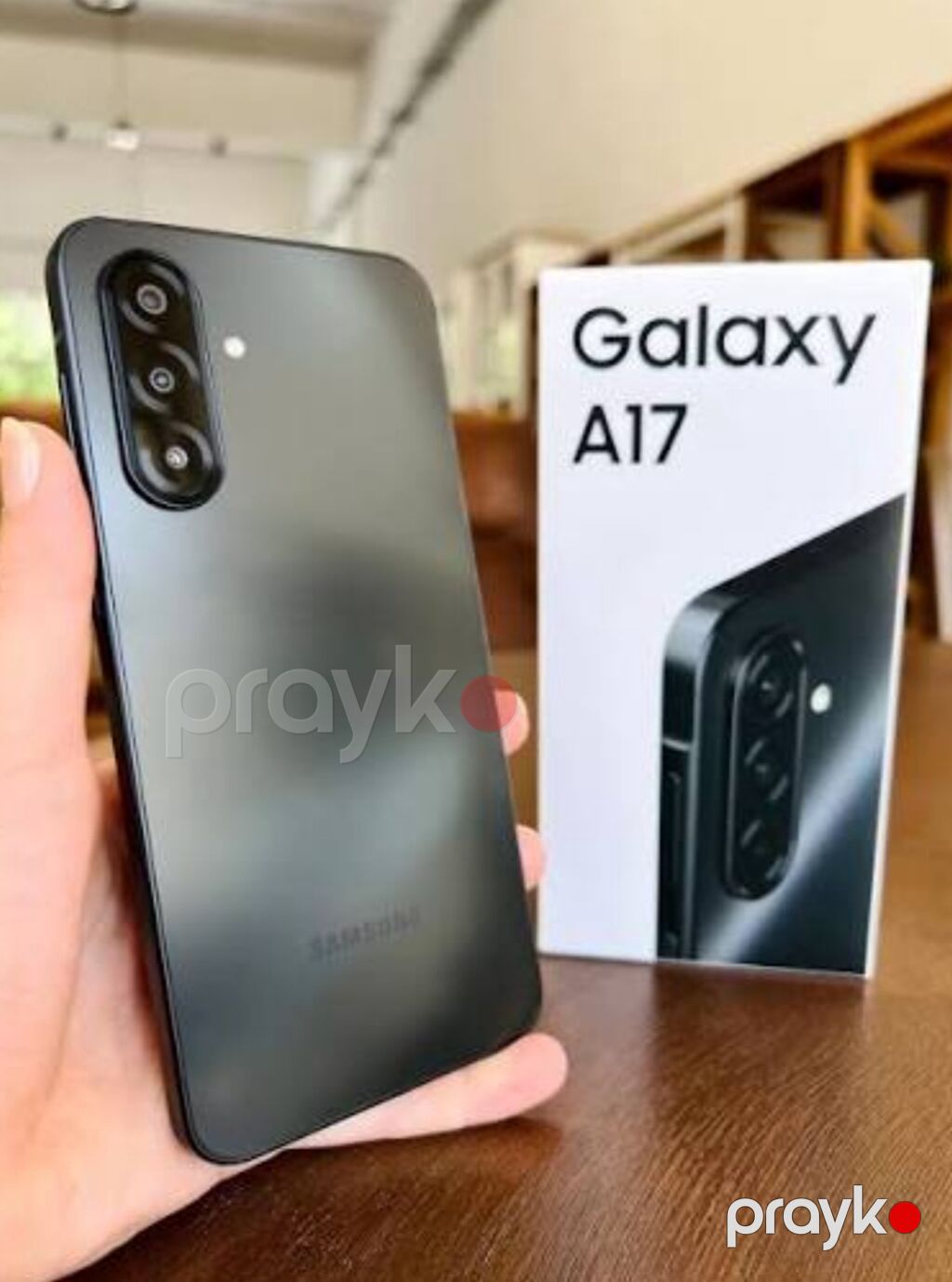 Samsung Galaxy A17, 128 GB, rəng - Qara, Barmaq izi — Samsung, Bakı (2)
