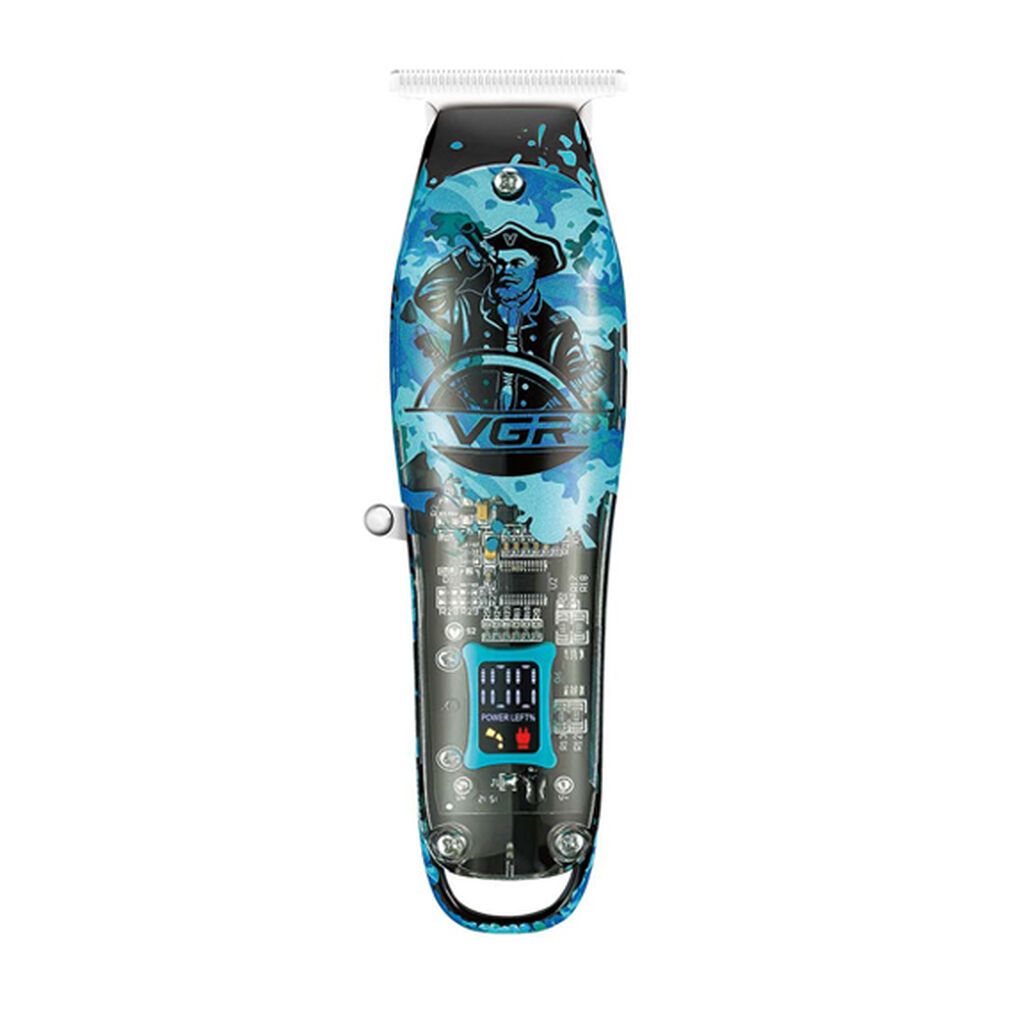 Trimmer VGR 923 - 6000RPM /1400MAH /180 Dəqiqə / Cord/Cordless / Led — Saç kəsmə maşınları, Bakı (8)