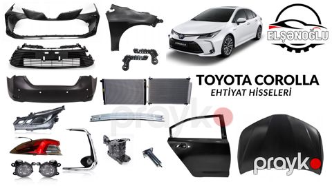 Toyota Corolla 2019-2025 ehtiyat hissələri — Bakı