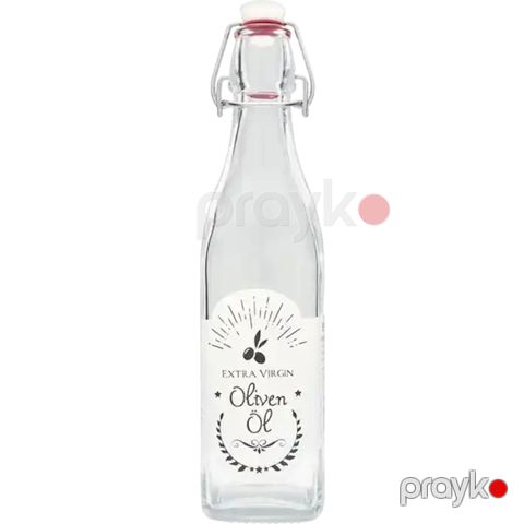 Butulka Flink & Sauber 500 ml, şüşə, qapaqlı, Şəffaf — Bakı