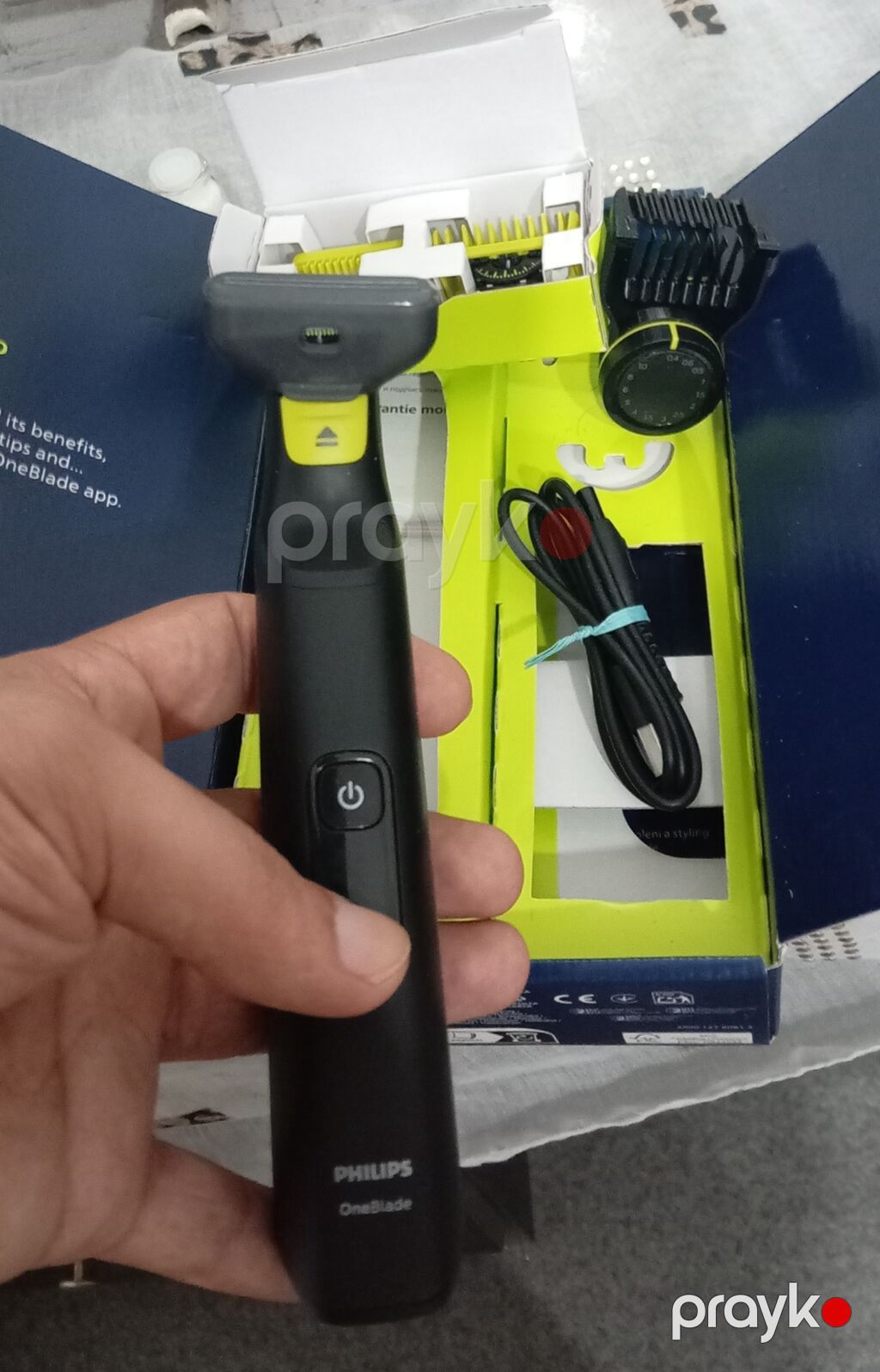 Philips OneBlade Pro QP6542/15 – 360 bıçaqlı çoxfunksiyalı — Saç kəsmə maşınları, Gəncə (2)