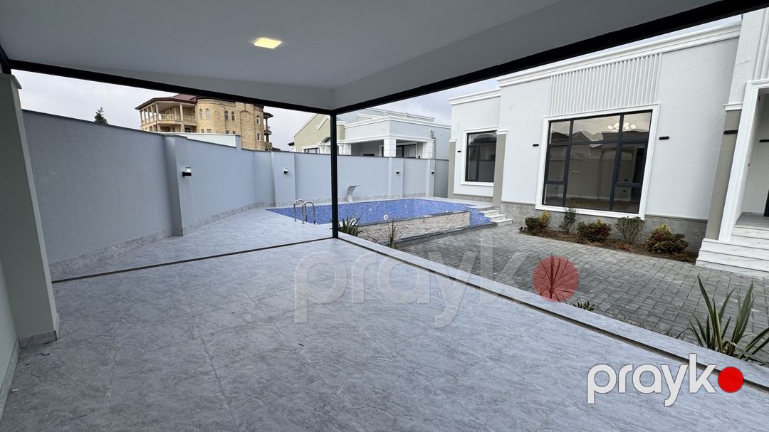 Satılır 4 otaqlı həyət evi/bağ evi 200 m² — Ev, villa, Bakı (4)