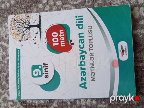 Məhsul: “Azərbaycan dili – 100 mətn. 9-cu sinif. Mətnlər toplusu” (IV — Bakı