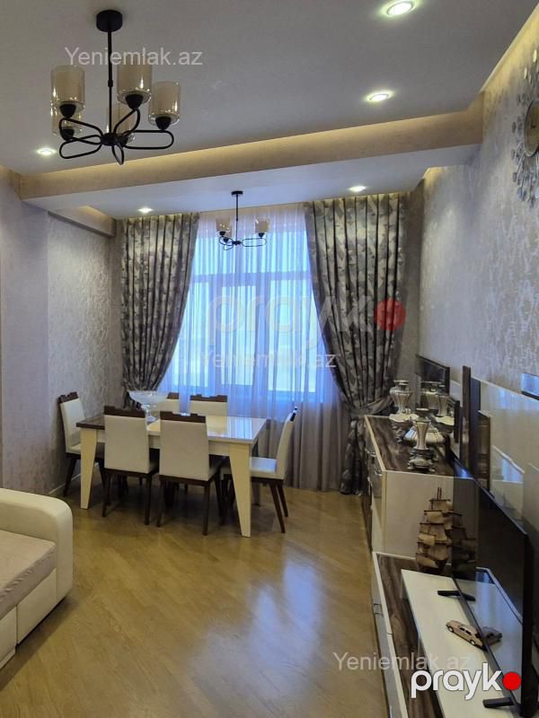 Satılır 3 otaqlı Bina evi menzil (Yeni tikili), 95 m², Nərimanov rayonu — Mənzil, Bakı (2)