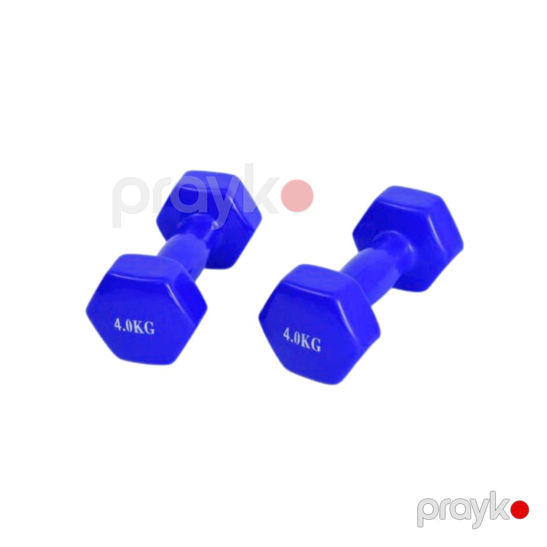 Silikon qantel dəsti Gymnic 1124/3, 4 x 4 kq, göy, 2 əd — Mallar, Bakı (2)