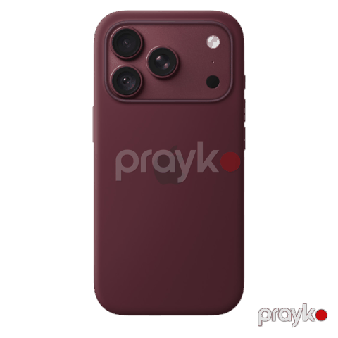 Apple Iphone 18 Pro Silicone Case with MagSafe MK8U4ZMA Burgundy — Bakı