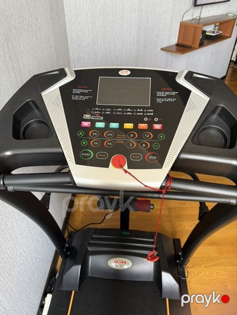 Qaçış trenajoru – H&M Fitness - Elektrikli qaçış yolu, geniş — Bakı