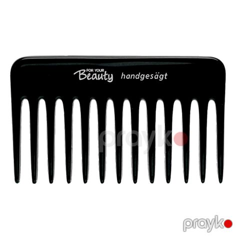 Saçlar üçün daraq For Your Beauty Handmade, 10 sm, plastik, qara — Bakı