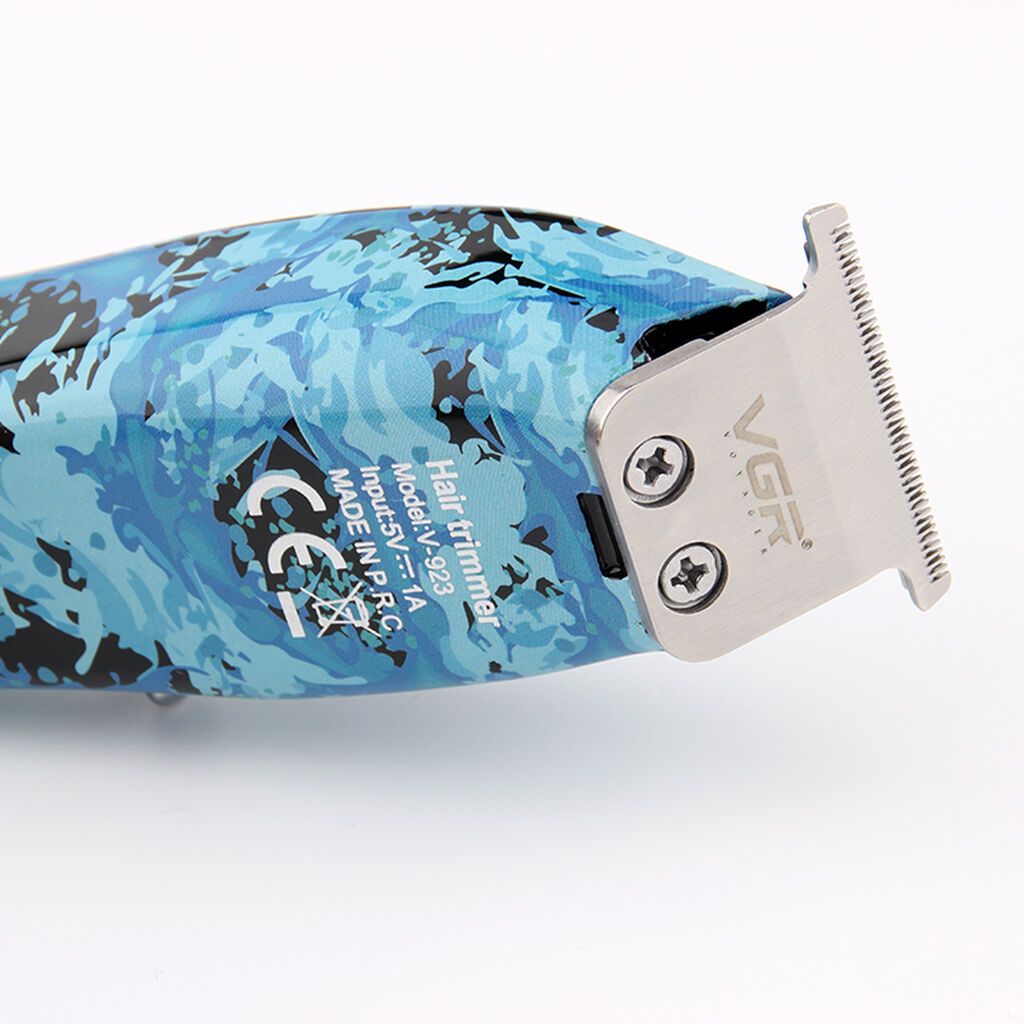 Trimmer VGR 923 - 6000RPM /1400MAH /180 Dəqiqə / Cord/Cordless / Led — Saç kəsmə maşınları, Bakı (6)