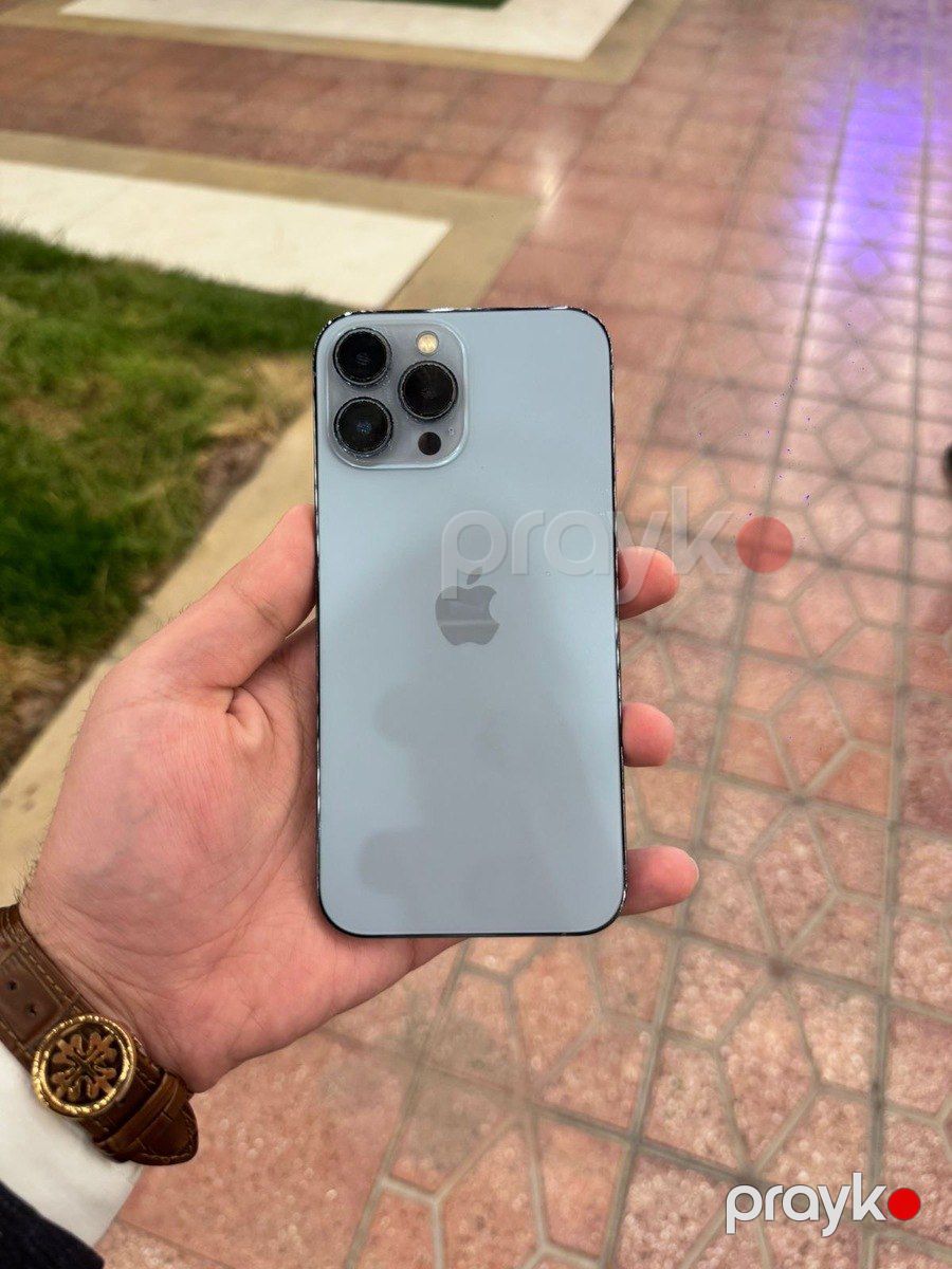 Apple iPhone 13 Pro Max Sierra Blue 128GB/6GB — Smartfonlar, Bakı (6)