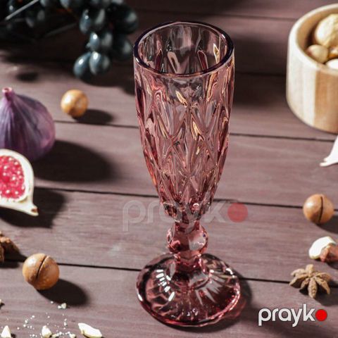 Fujer dəsti, şüşə, qırmızı, 180 ml, 6 əd — Bakı