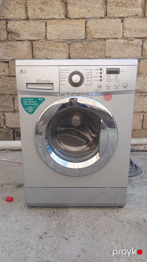Paltaryuyan maşın LG, 6 kq, İşlənmiş, Avtomat, Qurutma var, Kredit yoxdur, Ünvandan götürmə, Pulsuz çatdırılma — Xırdalan