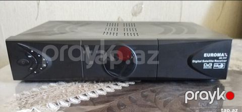 Euromax EM 777 rəqəmsal peyk qəbuledicisi. Sumqayitdadir. - DVB — Sumqayıt