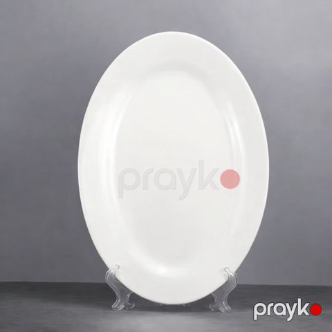Qab, keramika, ağ, 25 sm — Bakı