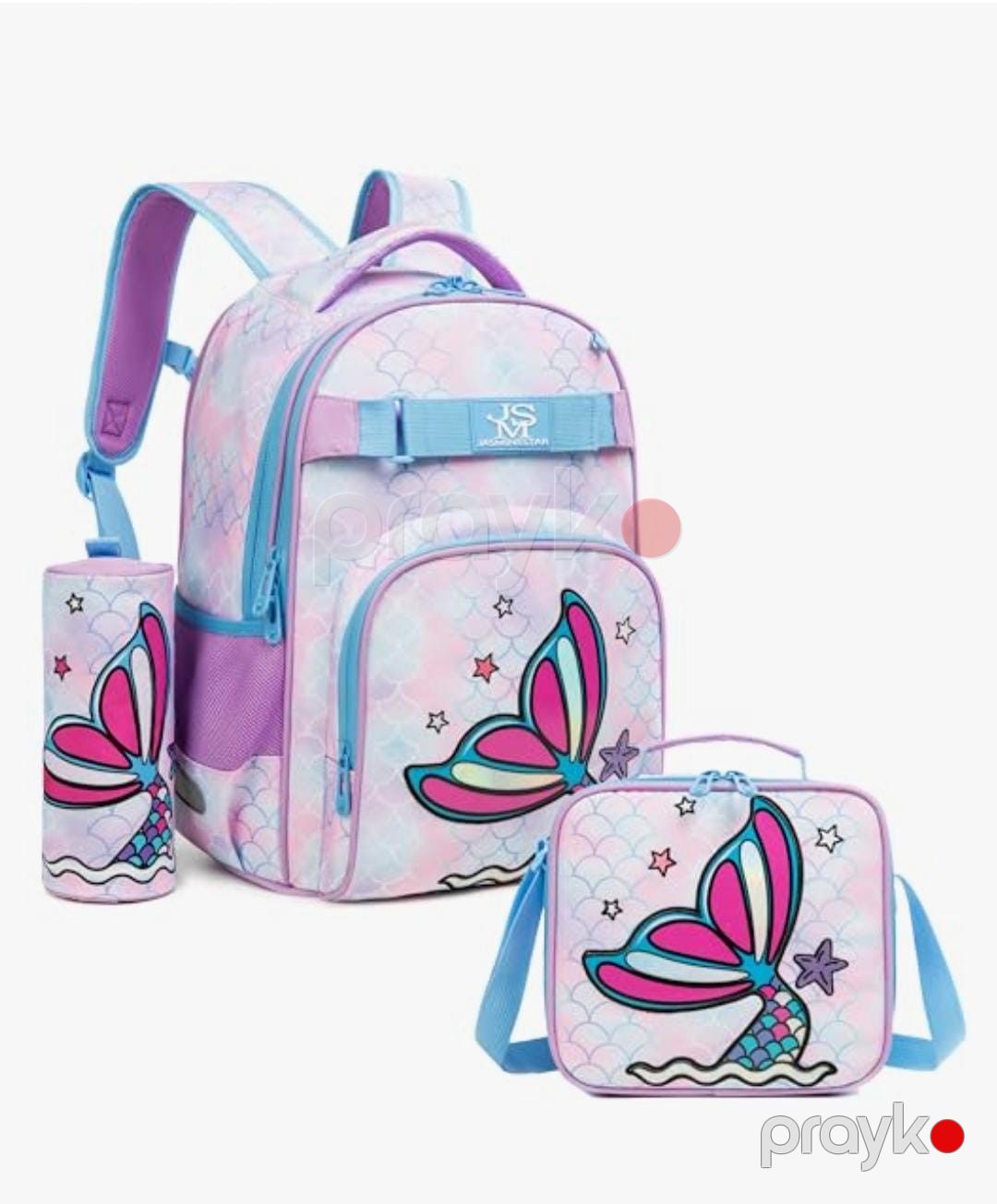Məktəb çantası dəsti azr2832 Jasmin Purple, 3 parça — Mallar, Bakı (2)