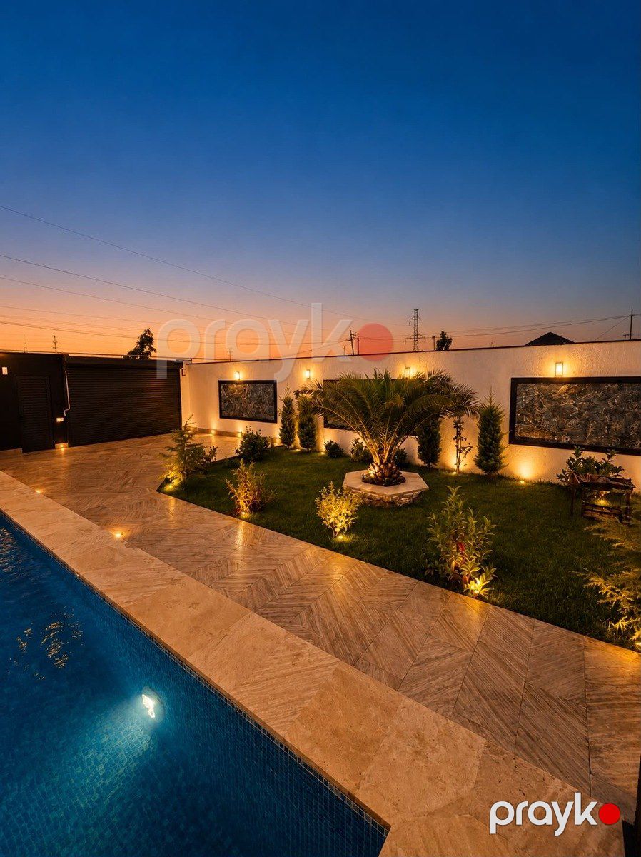 İcarəyə verilir 4 otaqlı həyət evi/bağ evi 140 m² — Ev, villa, Bakı (10)