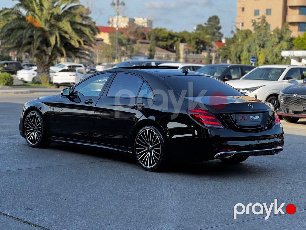 Mercedes S 500 4MATIC, 4.7 L, 2014 il, 192 000 km — Avtomobillər, Bakı (8)