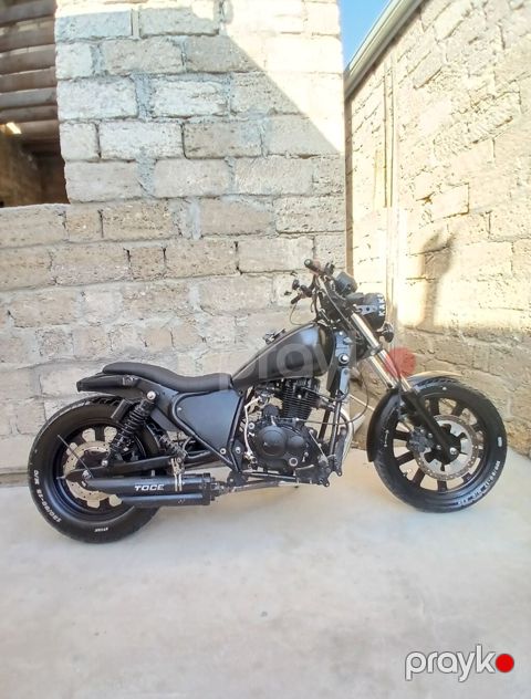 Bobber/kruizer tərzində modifikasiya olunmuş motosiklet - Kuzov və — Bakı