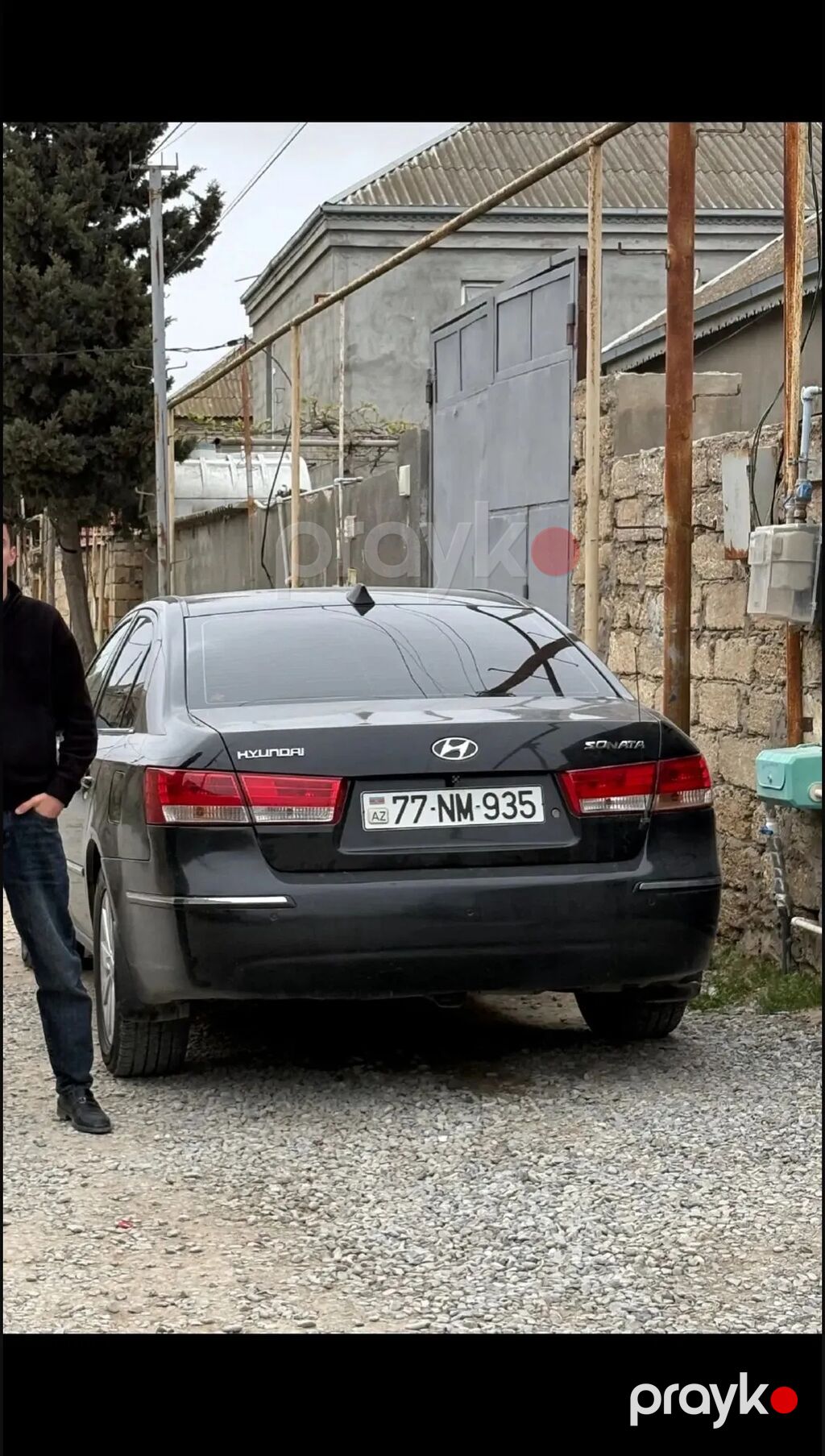 Hyundai Sonata sedan - Kuzov: qara rəng, 4 qapılı sedan - Mühərrik və — Avtomobillər, Bakı (2)