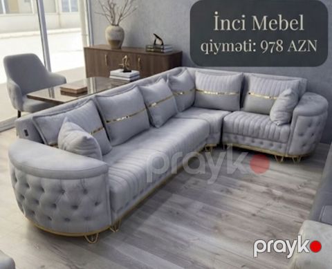 Yeni, Künc divan, Divan, Bazasız, Açılmayan — Bakı