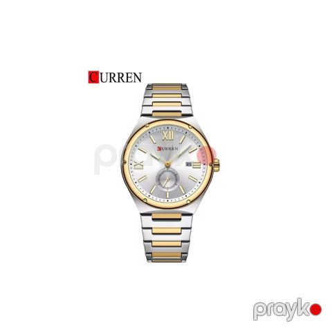 Qol saatı kişilər üçün Curren C8471 Silver/Gold — Bakı