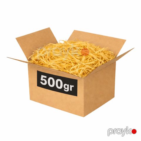 Hədiyyə qutuları üçün doldurucu AT012, 500 q, sarı — Bakı