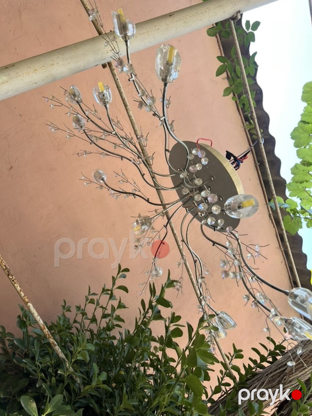 Çılçıraq, 10 və daha çox lampa, Metal — Tavan is?qlar? v? cilc?raqlar, Bakı (4)