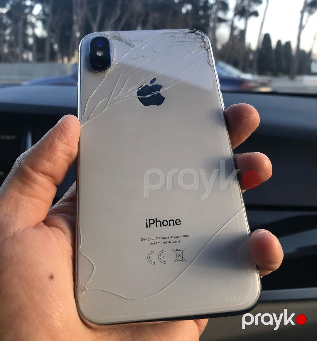 "Apple iPhone" arxa şüşəsi dəyişimi — Aparatların təmiri və quraşdırılması, Bakı (4)