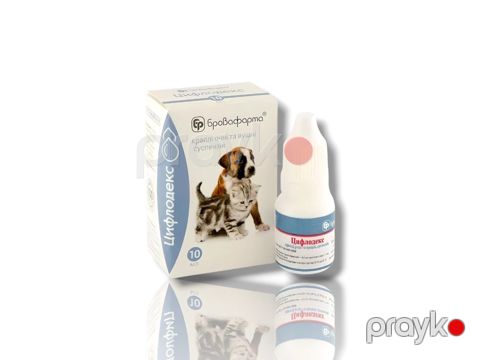 Göz və qulaq damcısı Цифлодекс 10 ml — Bakı