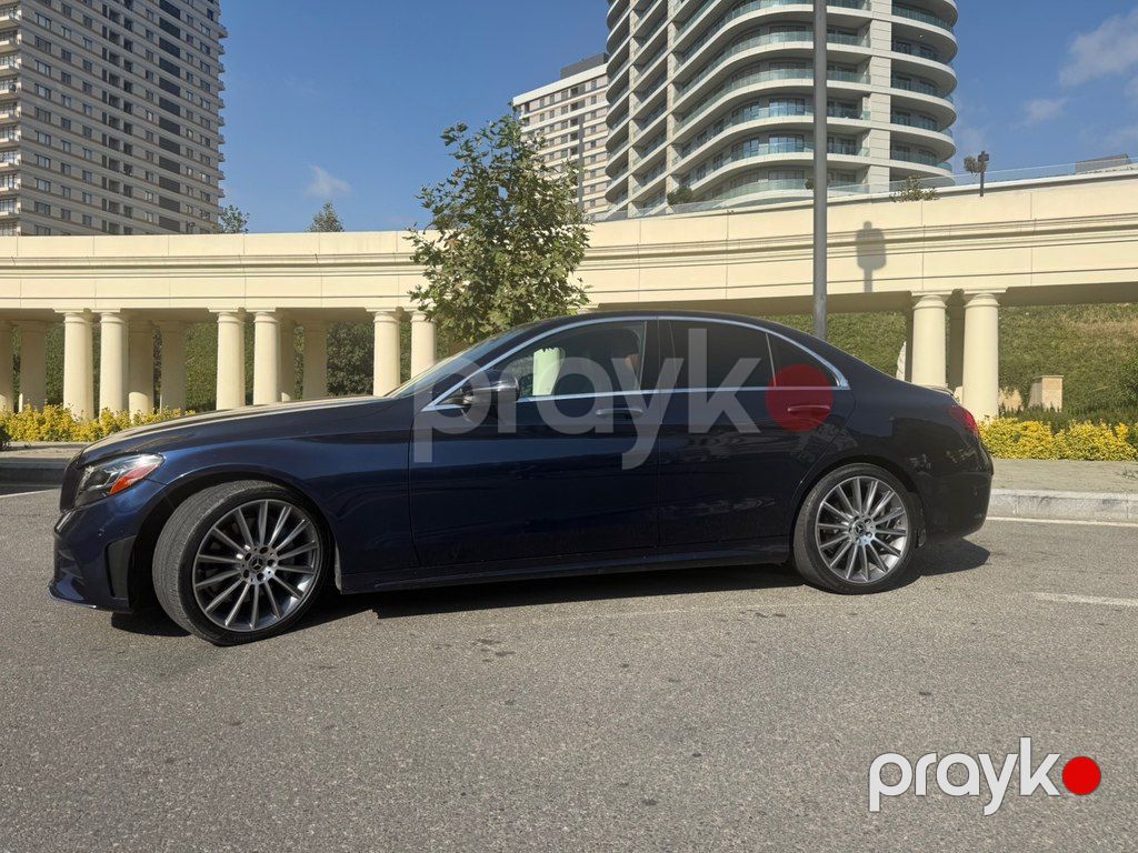 Mercedes C 300, 2.0 L, 2020 il, 72 000 km — Avtomobillər, Bakı (6)
