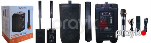 Euroacs Party Tone 250W portativ səs sistemi Xüsusiyyətlər: - Ümumi — Bakı