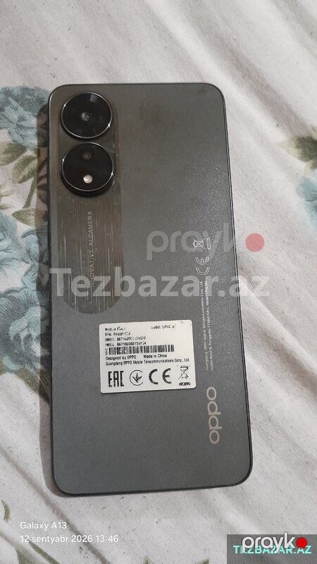 Oppo A78 / 8Ram. /256 yaddaş — Smartfonlar, Bakı (4)