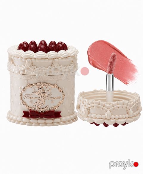 Dodaq boyası Flower Knows Strawberry Cupid Cake Lip Cream V02 Souffle — Bakı